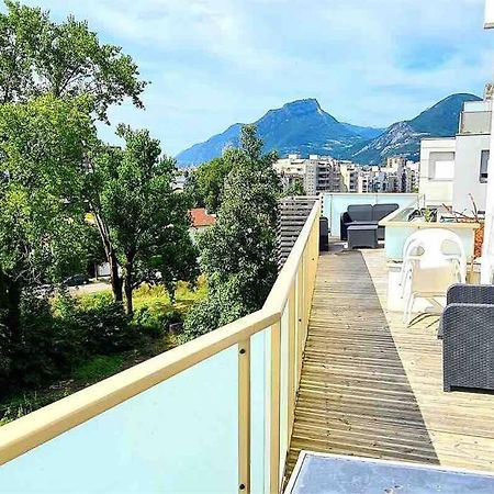 Grand Appartement Avec Vue Magnifique - Vercors - Une Experience Unique - Wifi Gratuit เกรอน็อบล์ ภายนอก รูปภาพ